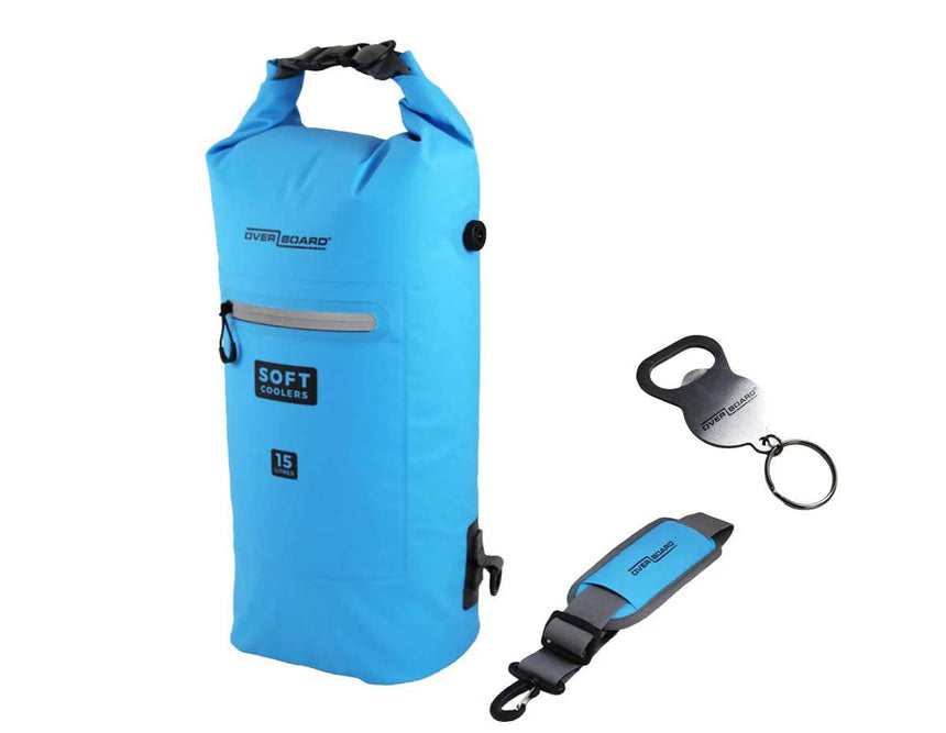 Soft Cooler Bag - Sac Isotherme Étanche 15 L BleuBaggageOverboard
