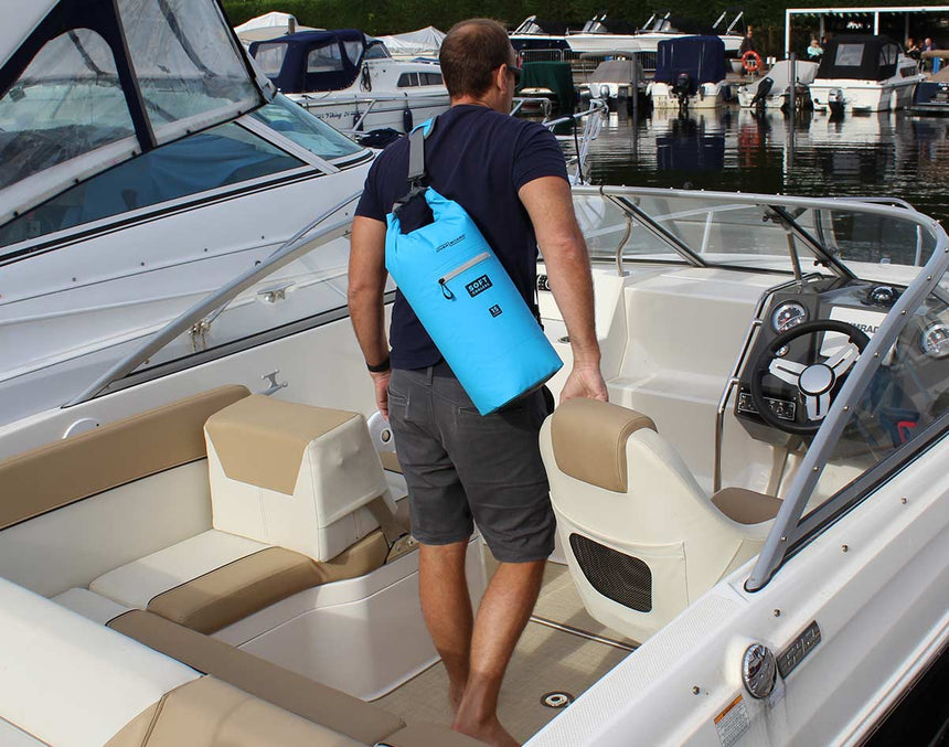 Soft Cooler Bag - Sac Isotherme Étanche 15 L BleuBaggageOverboard