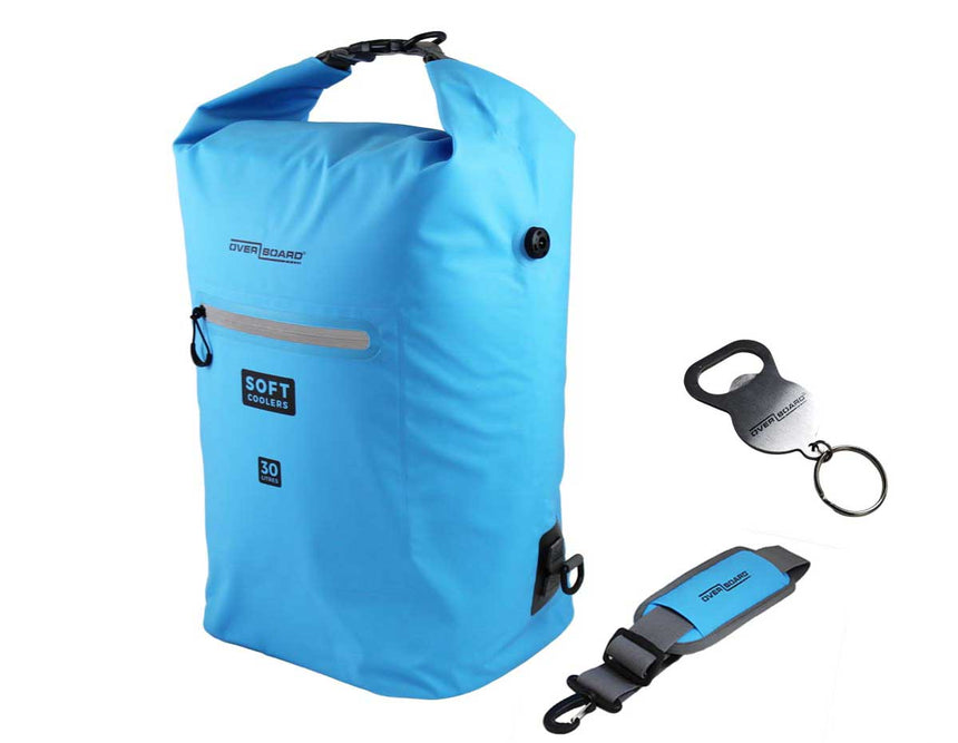 Soft Cooler Bag - Sac Isotherme Étanche 30 L BleuBaggageOverboard