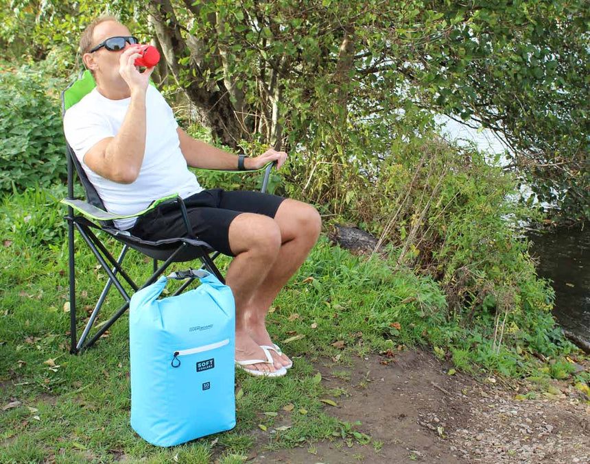 Soft Cooler Bag - Sac Isotherme Étanche 30 L BleuBaggageOverboard