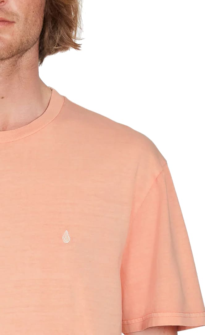 Solid Stone Tee Shirt Coupe Classique Manches Courtes Homme#Tee ShirtsVolcom