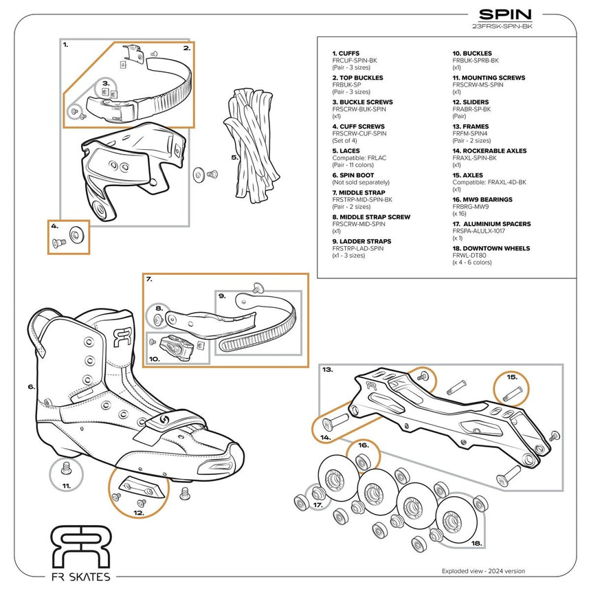 Spin - Rollers En Ligne FreeskateRollers FreeskateFr Skates