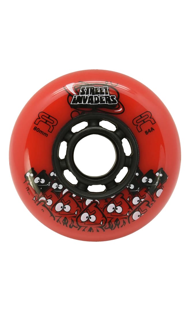 Street Invaders 72mm 84A Roues De Roller En Ligne (Lot de 4)#RouesFr Skates