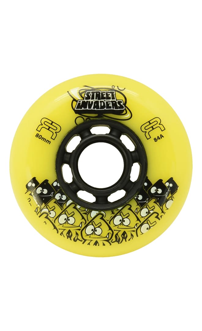 Street Invaders 80mm 84A Roues De Roller En Ligne (Lot de 4)#RouesFr Skates