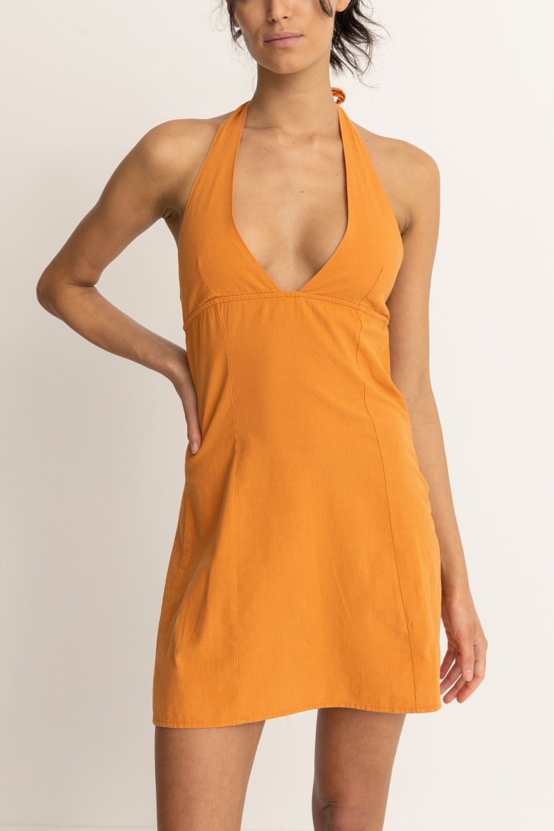Tangie Halter Robe FemmeDressRhythm