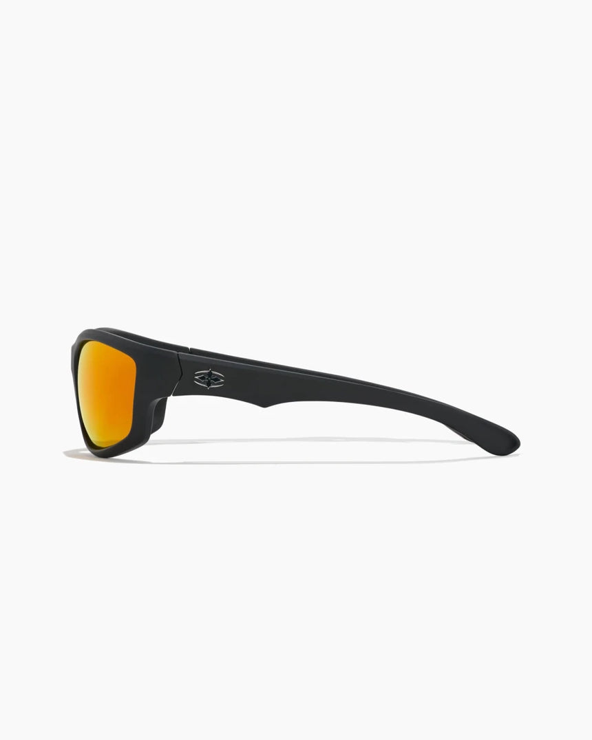 Teenage Zero MatteBlack/Orange Reflective Polarised Lunettes de SoleilLunettes De SoleilRitual Vision
