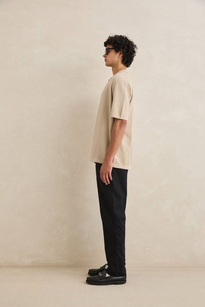 Textured Knit SS - Chemise HommeChemisesRhythm