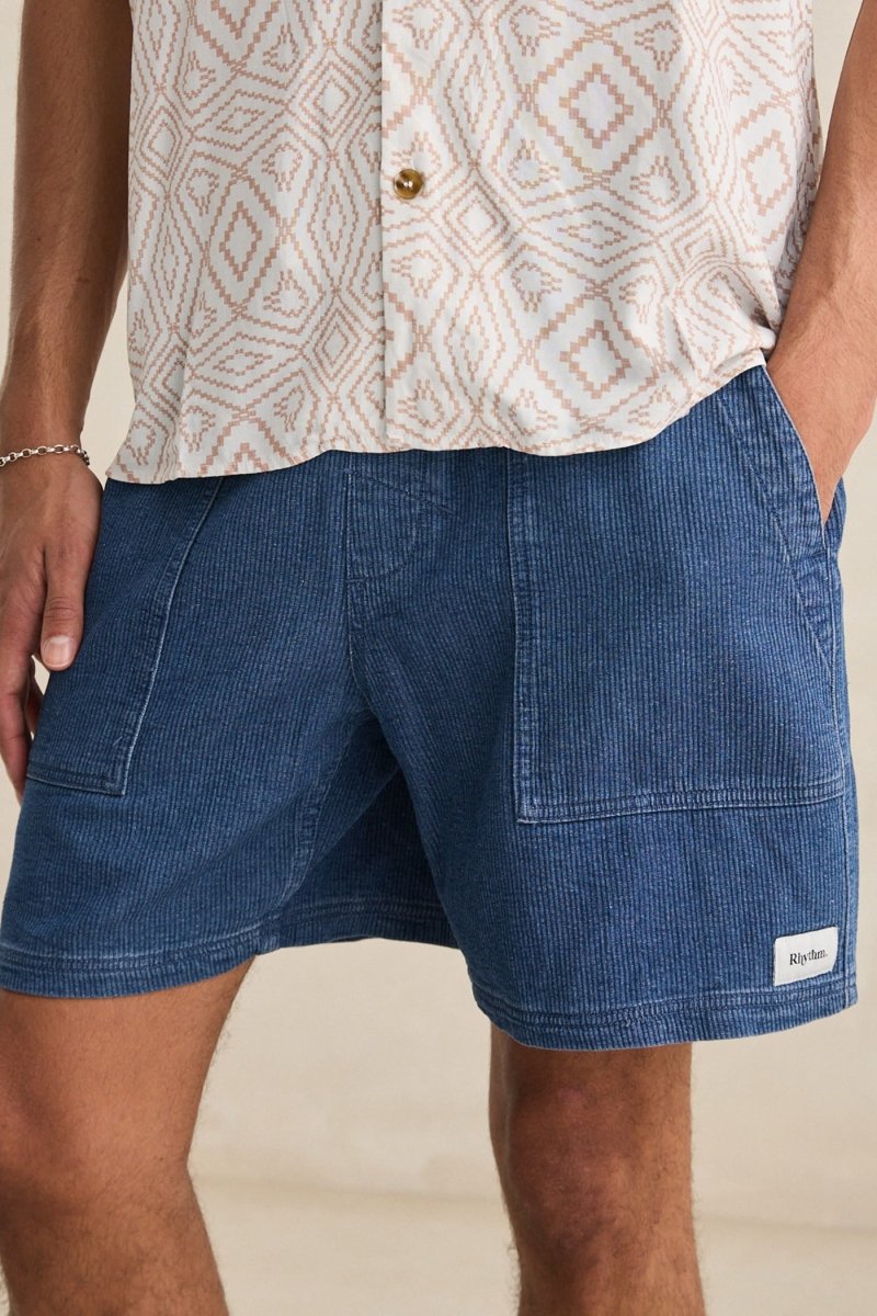 Textured Wale - Short HommeShortsRhythm