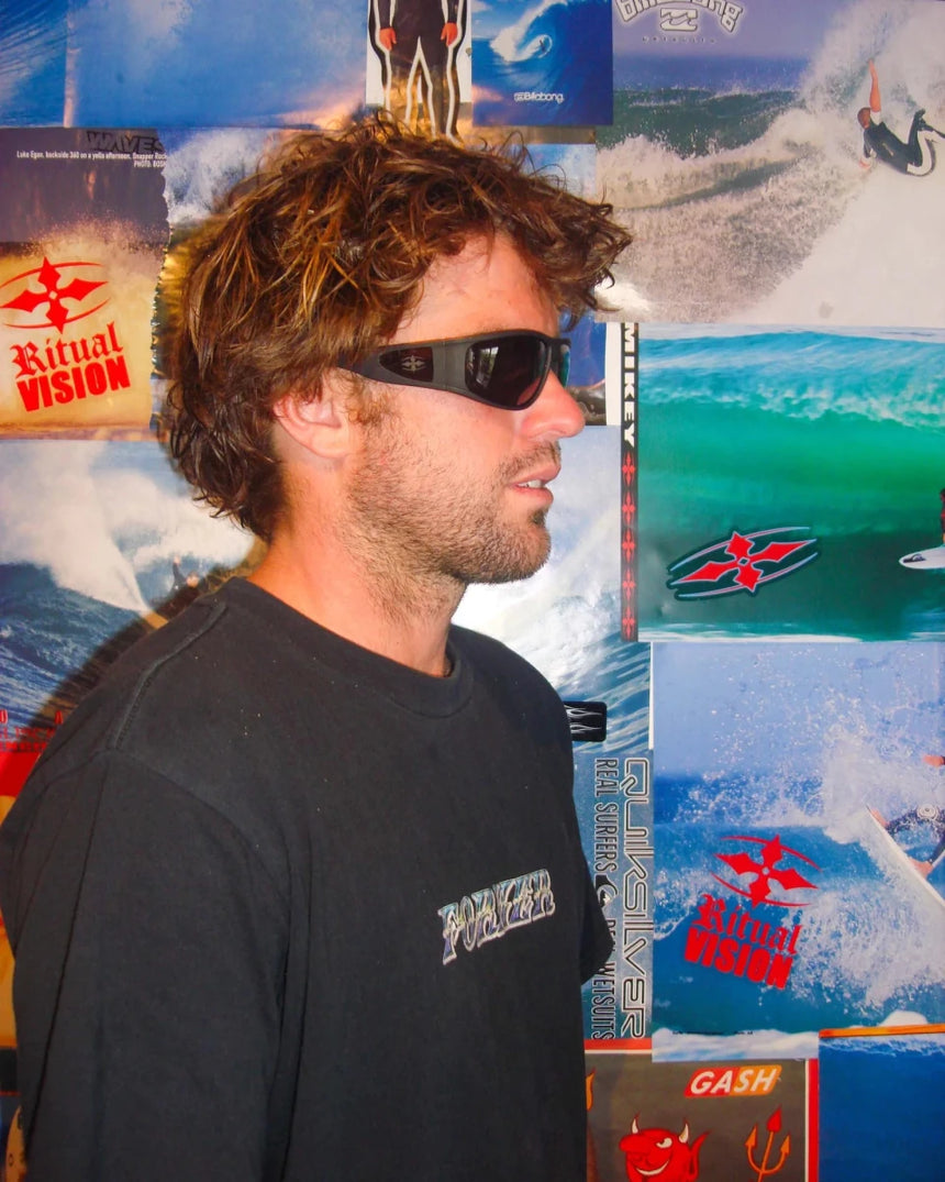 The Vacationer Matte Black/Black Polarised - Lunettes de SoleilLunettes De SoleilRitual Vision