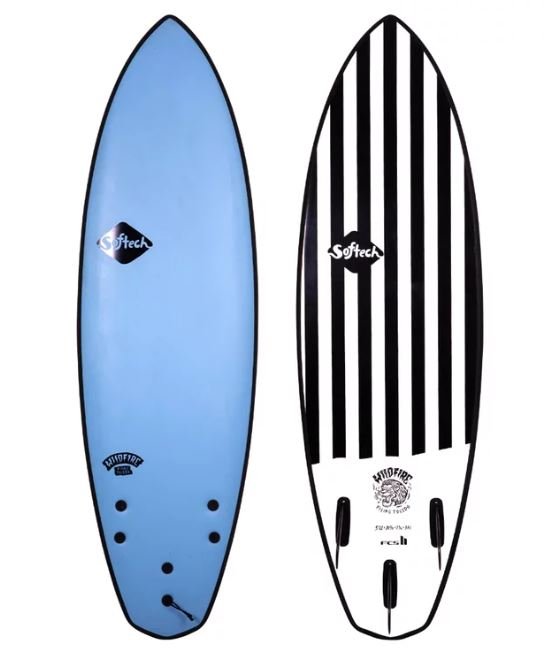 Toledo Wildfire Striped Planche de Surf MousseSoftboardSoftech