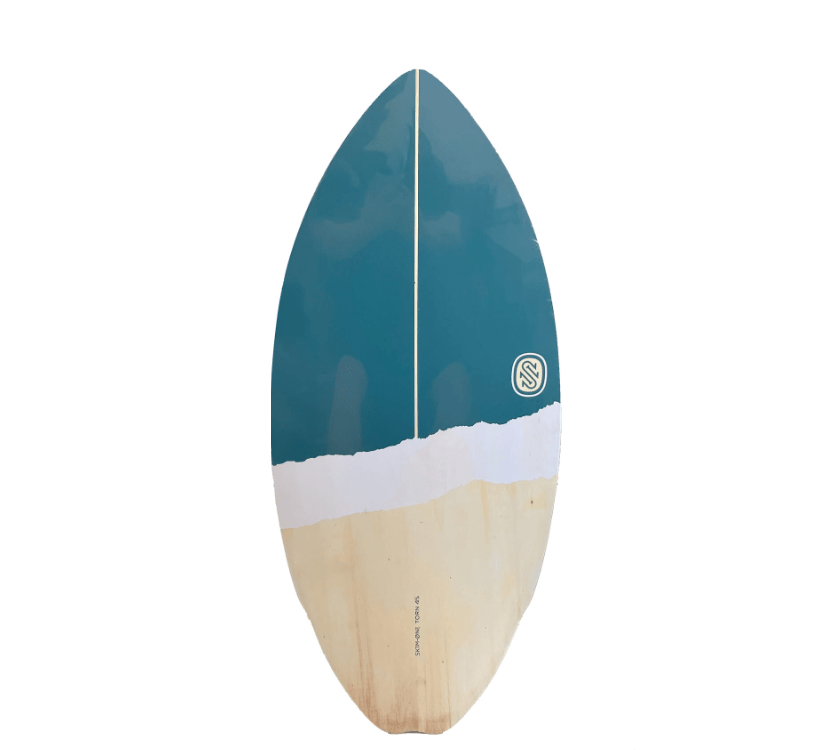 Torn Series Fiberglass Wood 41 Planche De SkimboardSkimboardsSkim One