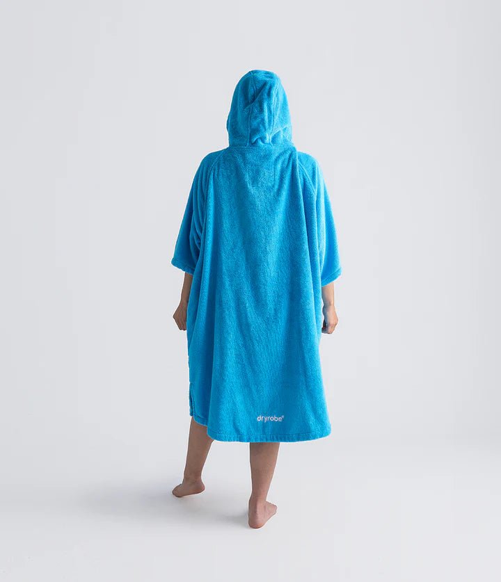 Towel Robe - Poncho Coton Organic Adulte BleuPonchosDryrobe
