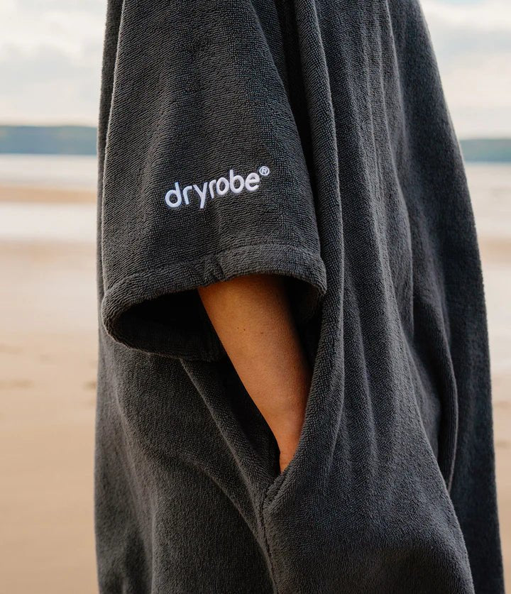 Towel Robe - Poncho Coton Organic Adulte GrisPonchosDryrobe
