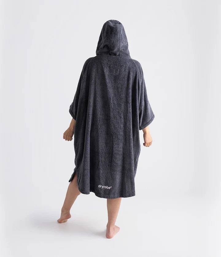 Towel Robe - Poncho Coton Organic Adulte GrisPonchosDryrobe
