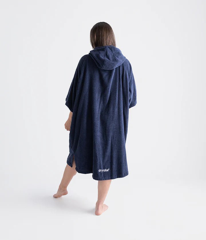 Towel Robe - Poncho Coton Organic Adulte NavyPonchosDryrobe