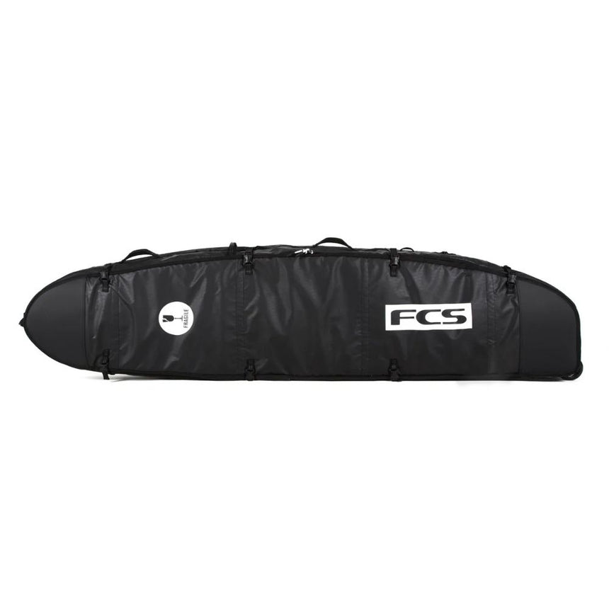 Travel 2 Wheelie Long Board Black/Grey housse de surfHousses SurfFcs