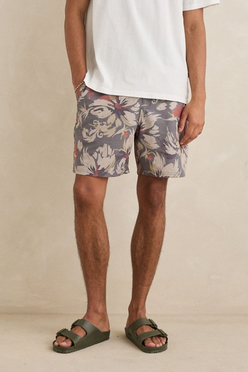 Tropical Camo - Beach Short HommeShortsRhythm