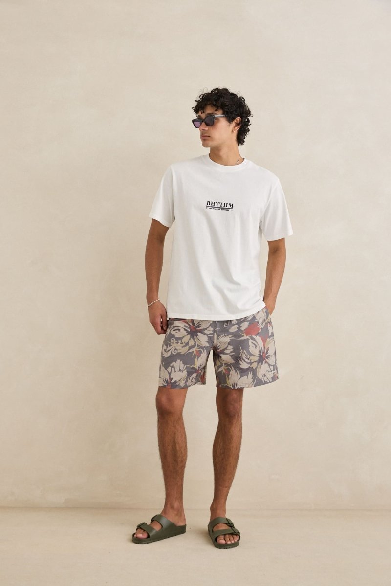 Tropical Camo - Beach Short HommeShortsRhythm