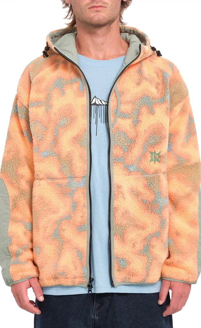 Tt B Iguchi Zip Fleece Sweat À Capuche Homme#SweatsVolcom