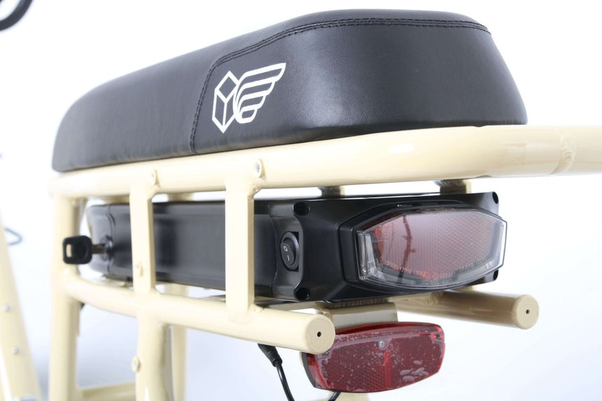 Voltaway Twinnee Electric Bike for Two Sand