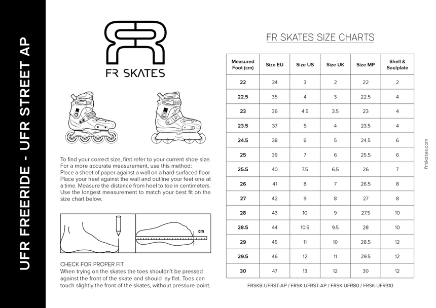 UFR Street Ap Flat 4x65 Roller En Ligne Agressif#Roller AgressifFr Skates