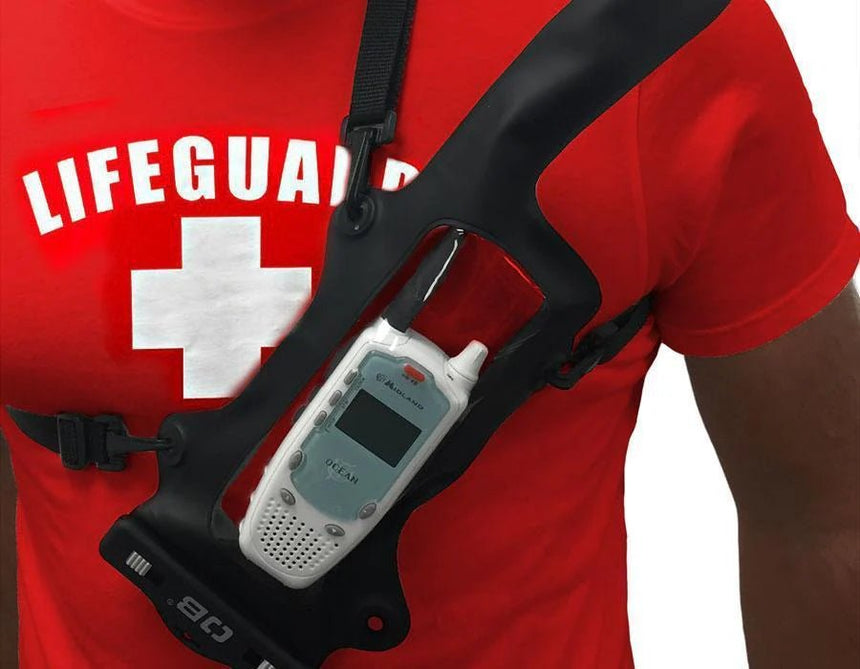 Vhf Case Pro - Pochette Étanche Pour Radio Vhf NoirSleevesOverboard