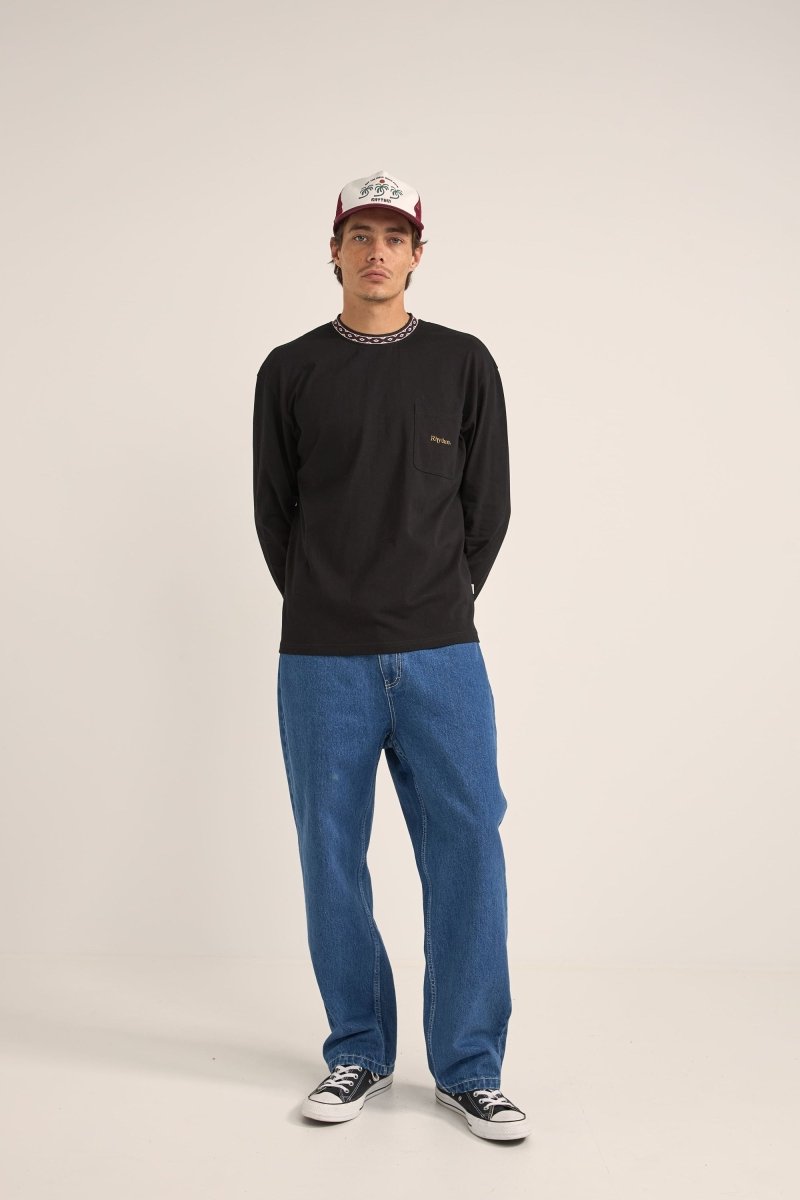 Vintage Jac L/S - T-Shirt HommeTee ShirtsRhythm