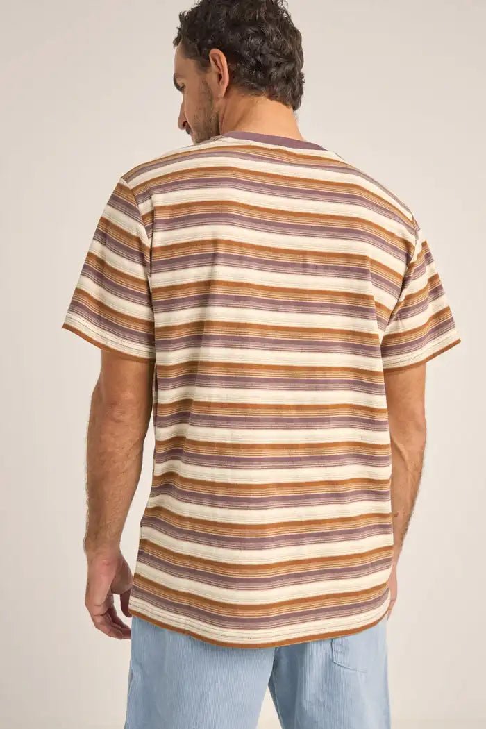 Vintage Stripe Ss T-Shirt Homme#Tee ShirtsRhythm