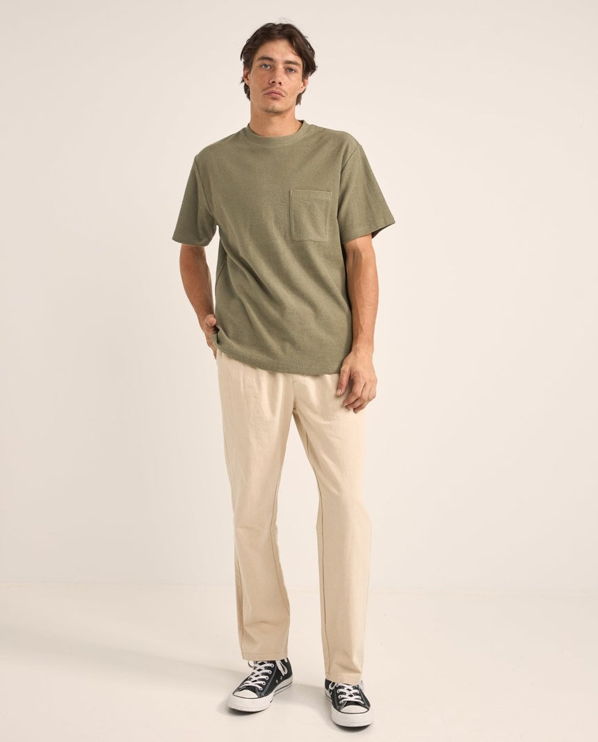 Vintage Terry Ss T-Shirt Homme#Tee ShirtsRhythm