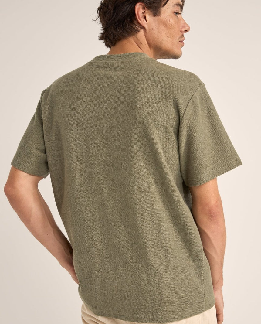 Vintage Terry Ss T-Shirt Homme#Tee ShirtsRhythm