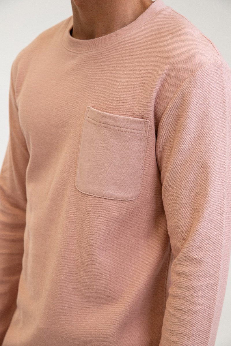 Vintage Terry T-Shirt Manches Longues Homme#Tee ShirtsRhythm