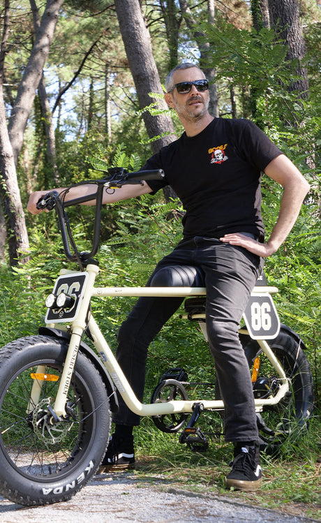 Voltaway Passenger Xc Velo Electrique Fat Bike SAND/BLACK