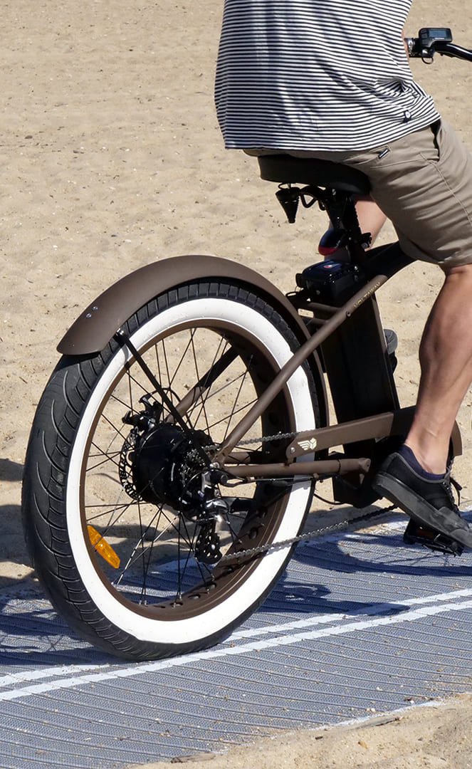 Voltaway Search Beach Cruiser Electrique Chestnut#Voltaway