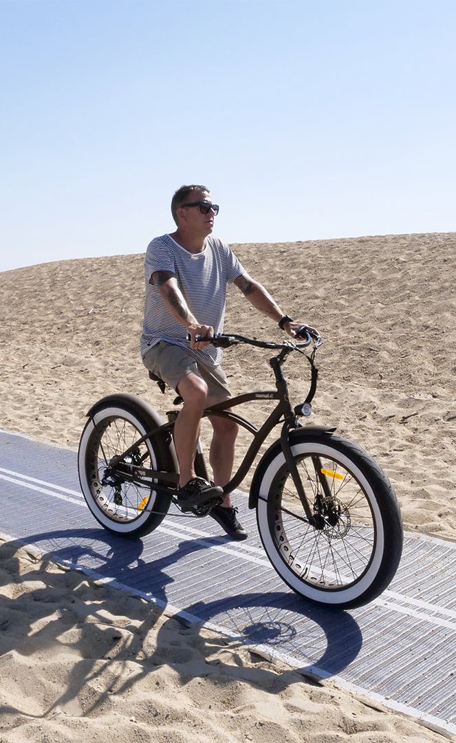 Voltaway Search Beach Cruiser Electrique Chestnut#Voltaway