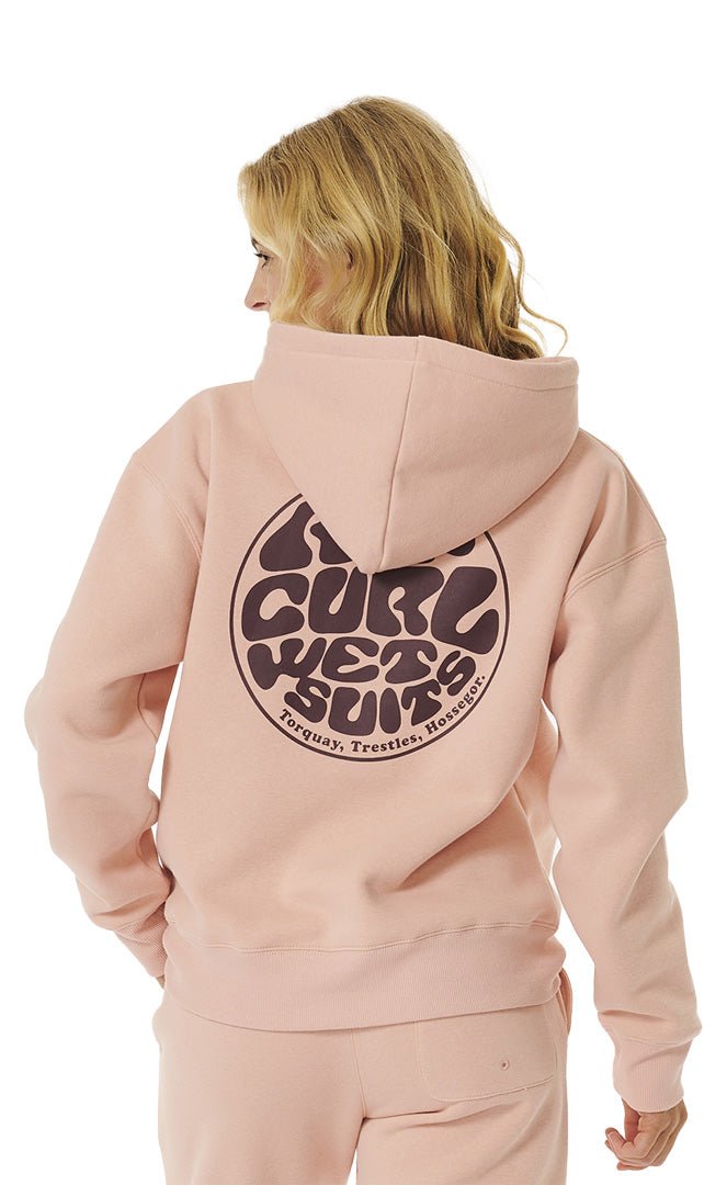 Wetsuit Icon Hood Beige Sweat A Capuche Femme#SweatsRip Curl