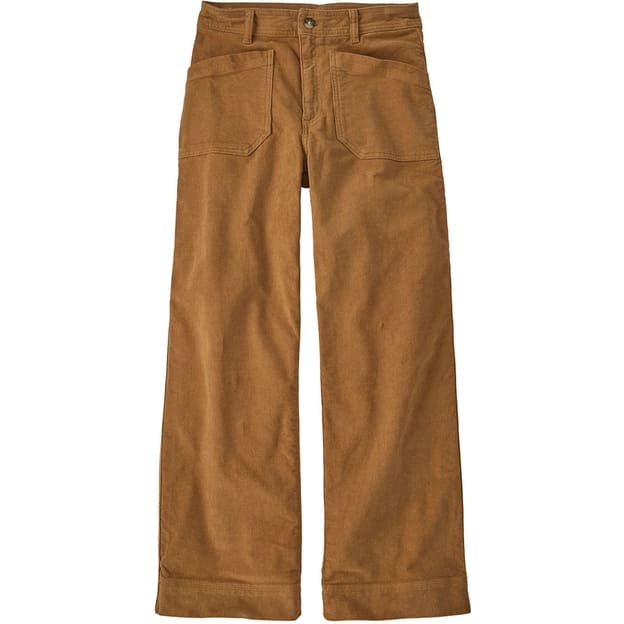 Wide Leg Cord Pantalon Femme#PantalonsPatagonia