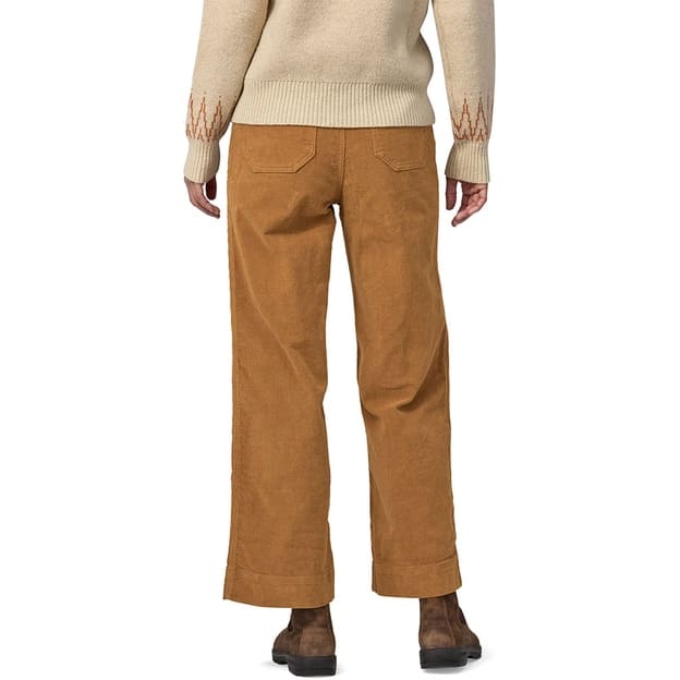 Wide Leg Cord Pantalon Femme#PantalonsPatagonia