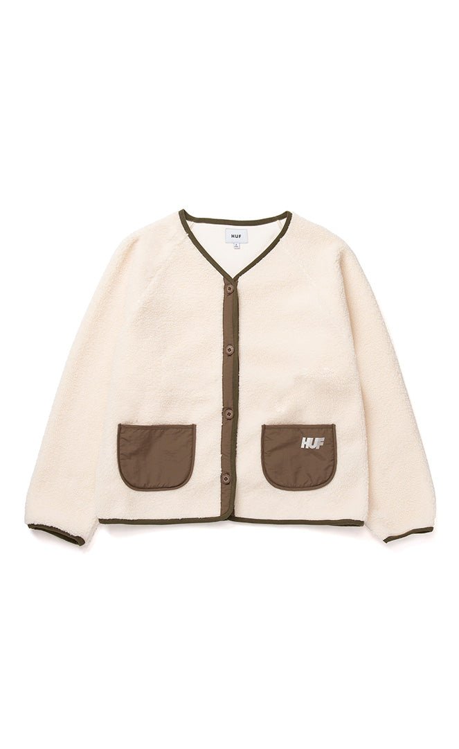 Wo 10K Sherpa Veste Femme#VestesHuf