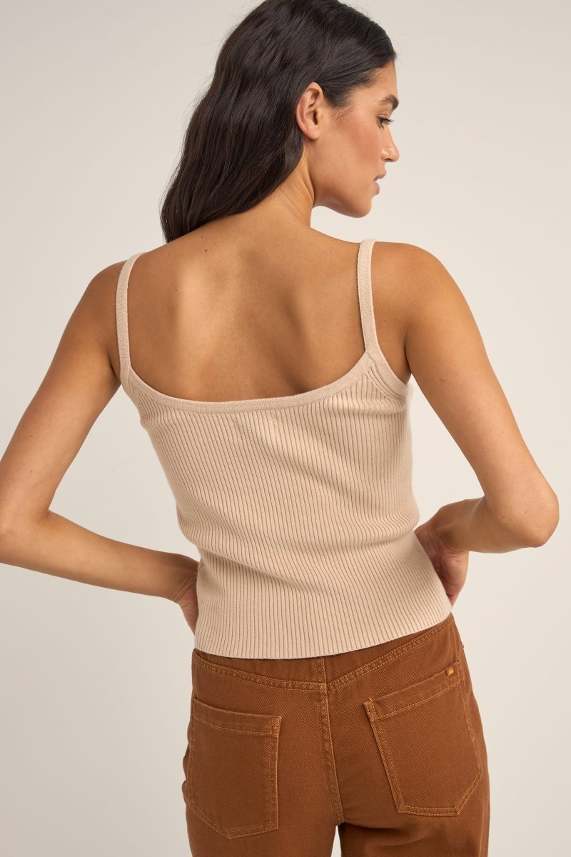 Yumi Knit Top Knit Top Femme#DébardeursRhythm