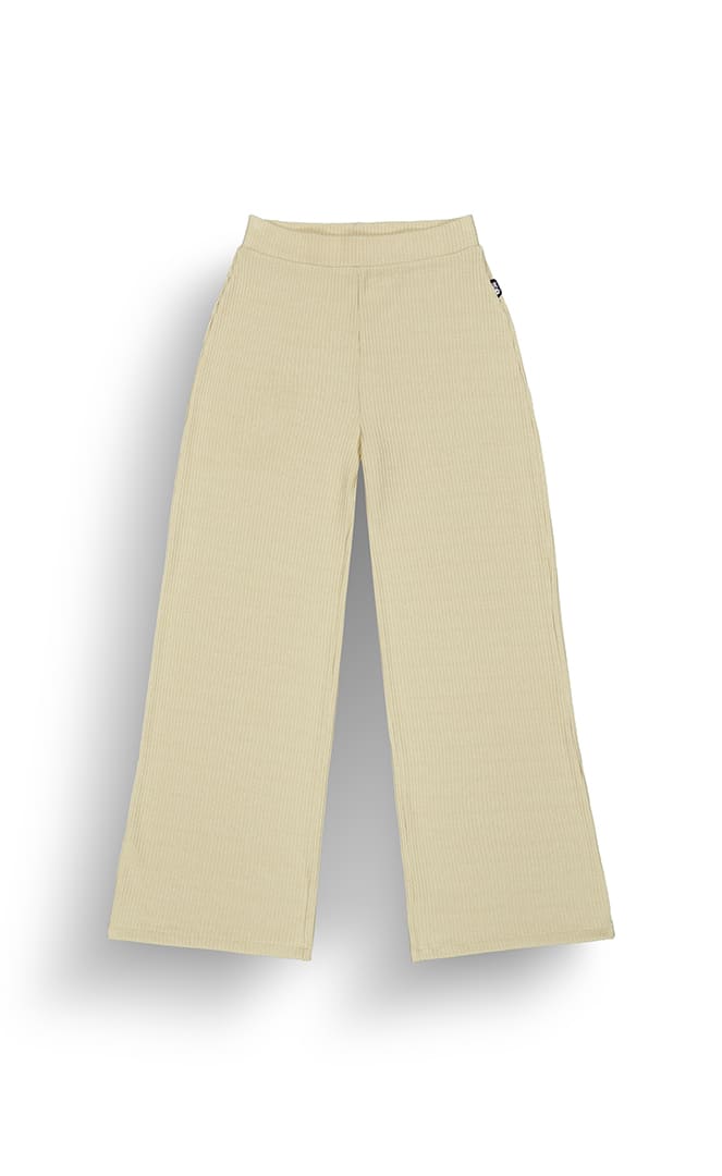 Ziaky Knit Pants Pantalon Femme Wood Ash#PantalonsPicture