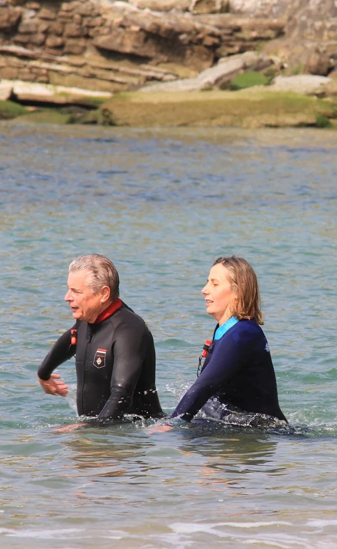 3/2 Dual Zip Combinaison Longe Cote Homme#SteamersOcean Step