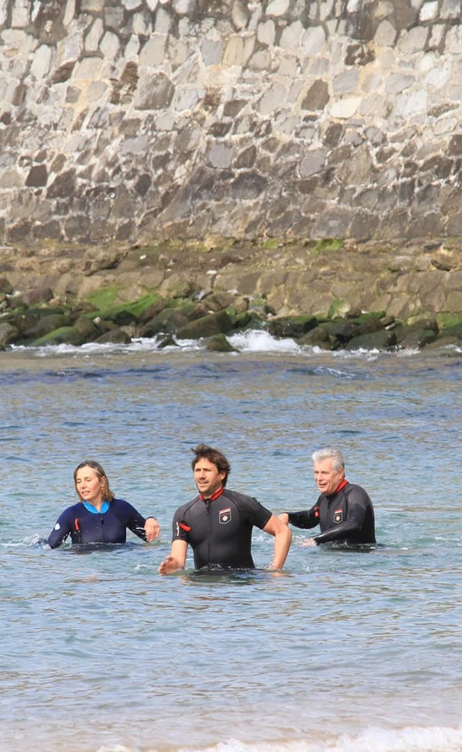 3/2 Dual Zip Combinaison Longe Cote Homme#SteamersOcean Step