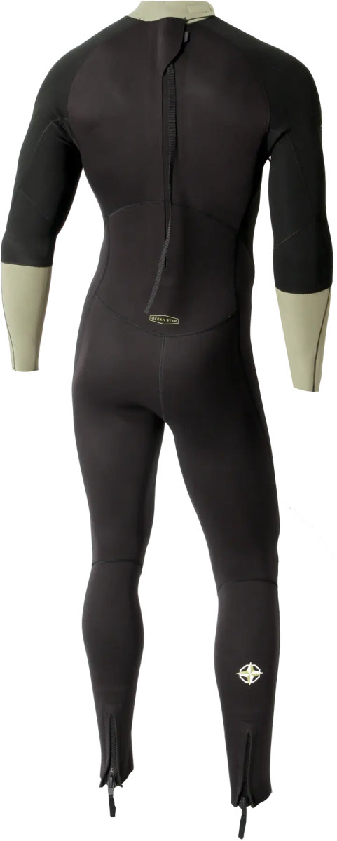 3/2 Dual Zip Combinaison Longe Cote Homme#SteamersOcean Step