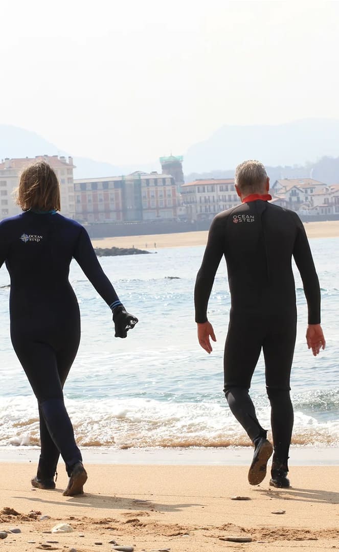 3/2 Dual Zip Combinaison Longe Cote Homme#SteamersOcean Step