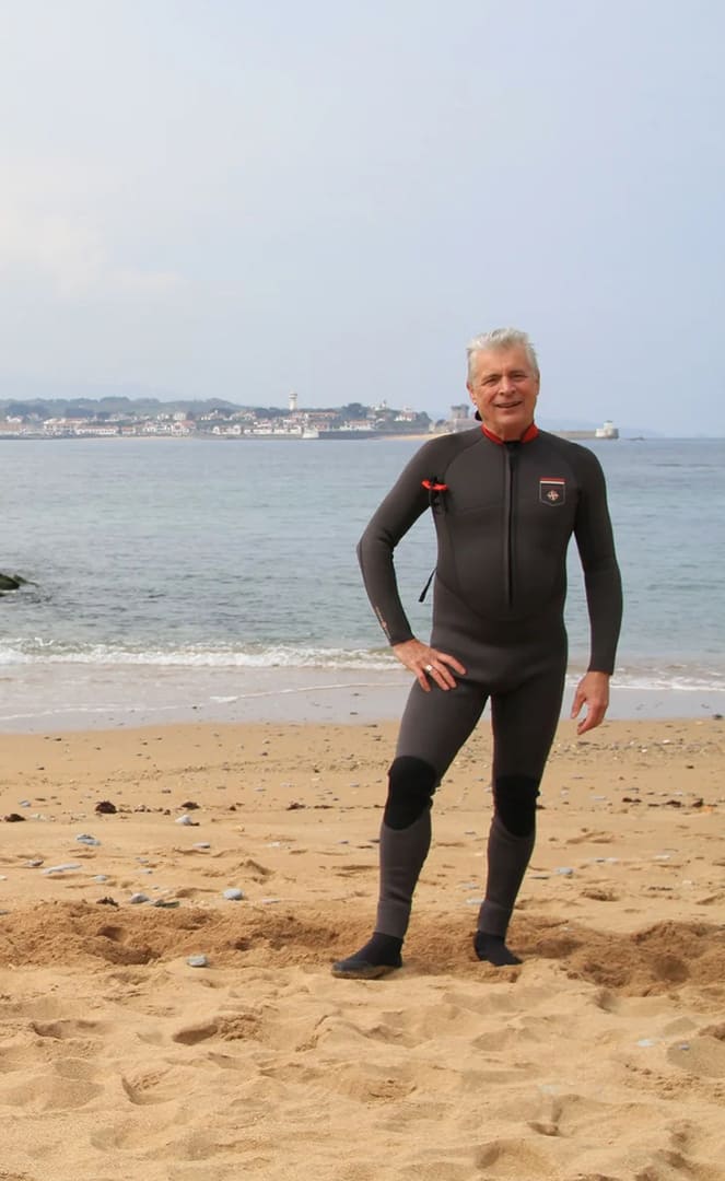 4/3 Dual Zip Combinaison Longe Cote Homme#SteamersOcean Step