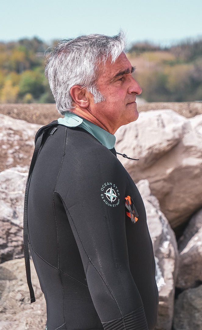 4/3 Optimizer Dual Zip Combinaison Longe Cote Homme#SteamersOcean Step