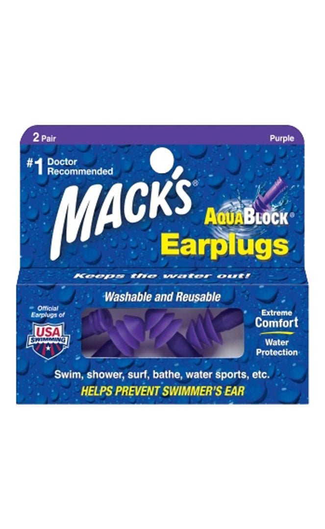 Aquablock Bouchon D'Oreilles Surf#Bouchons D'oreilleMack's