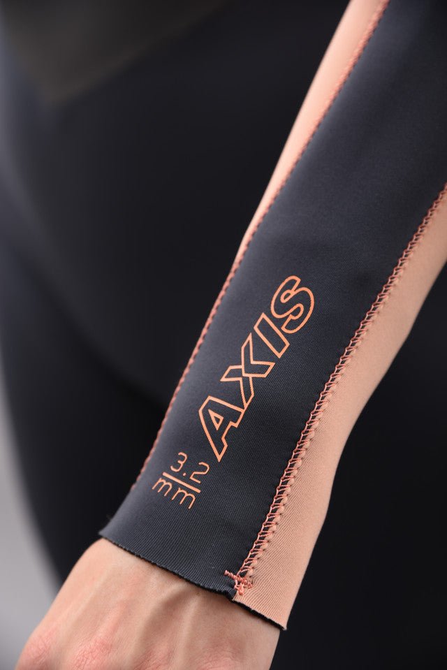 Axis 3/2Mm Back Zip Combinaison Néoprène Femme#SteamersXcel