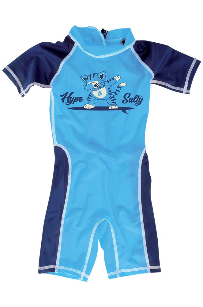 Bicolor Design Manches Courtes Upf50 Lycra Surf Bébé#LycrasMdns