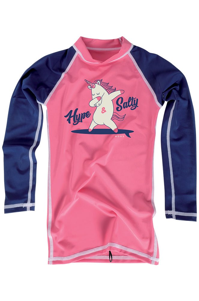 Bicolor Design Manches Longues Upf50 Lycra Surf Enfant#LycrasMdns